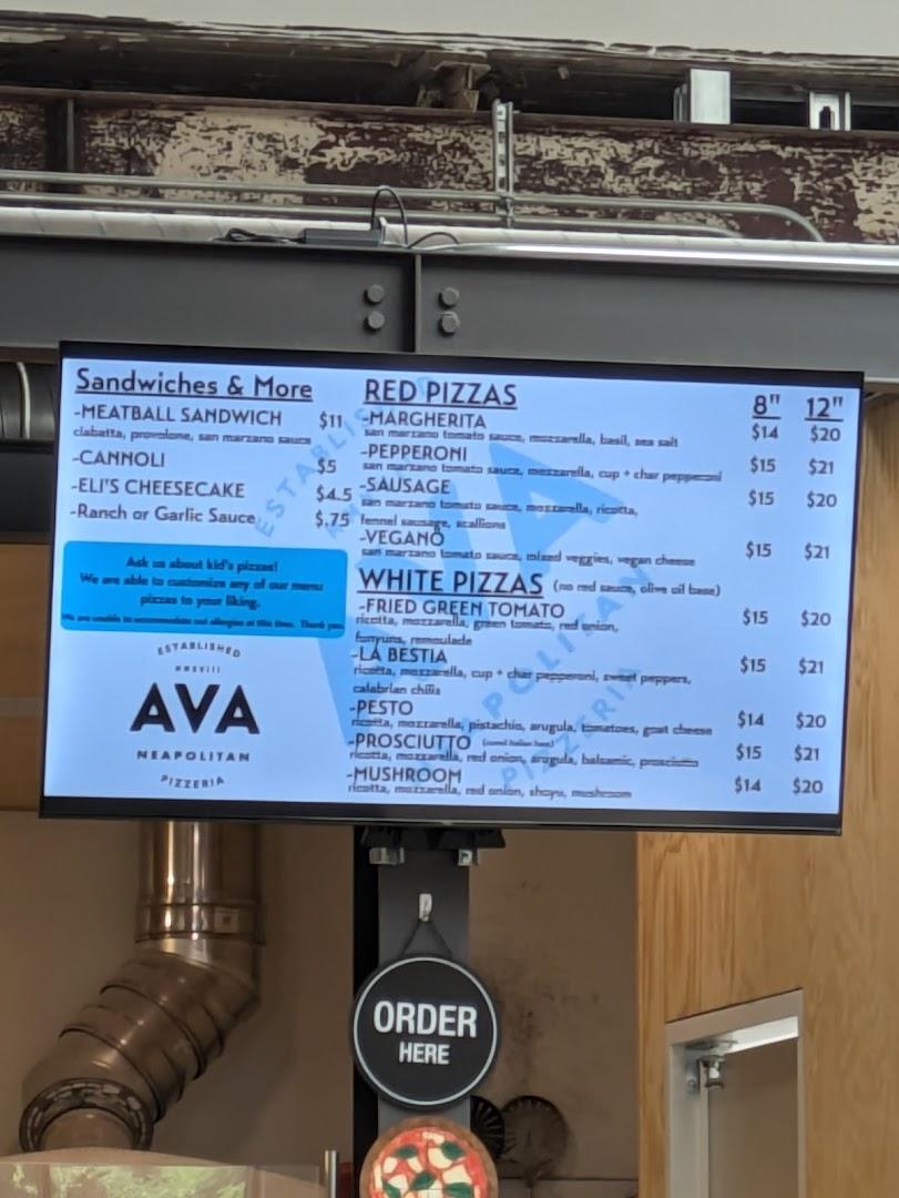 AVA Neopolitan Pizzeria